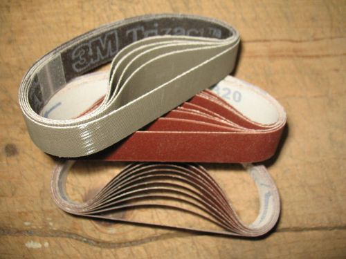 3/4 x 12&#034; ass&#039;t. abrasive sanding belts for Darex Tool Sharp Knife Sharpener