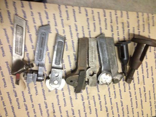 Machinist tools,metal lathe tool post and holders,armstrong and williams for sale