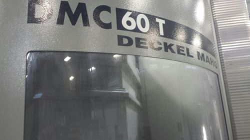 1 x pre-owned dmc 60 t,deckel maho,dmg,at european machine tools.llc wi for sale