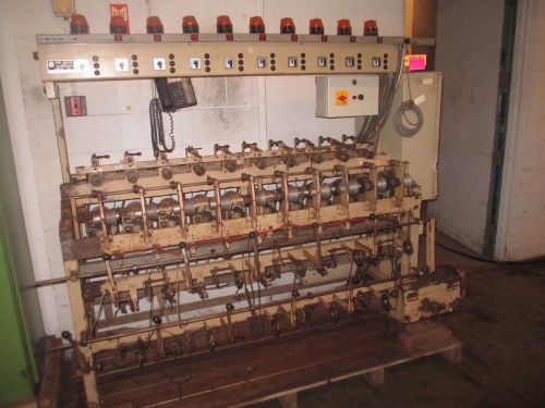 Bispin / engelhard gold &amp; silver wire braiding machine for weaving - new 1985 for sale