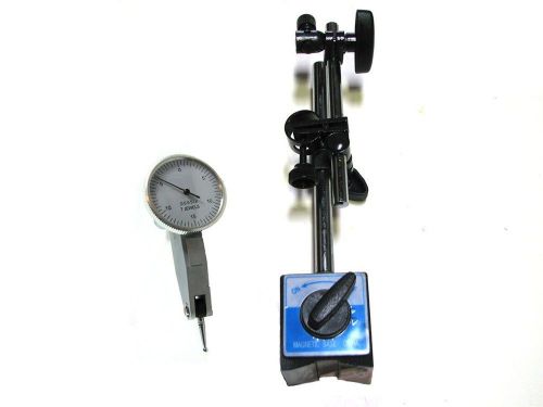 Magnetic holder stand fine adj 130lbs + indicator .0005 for sale
