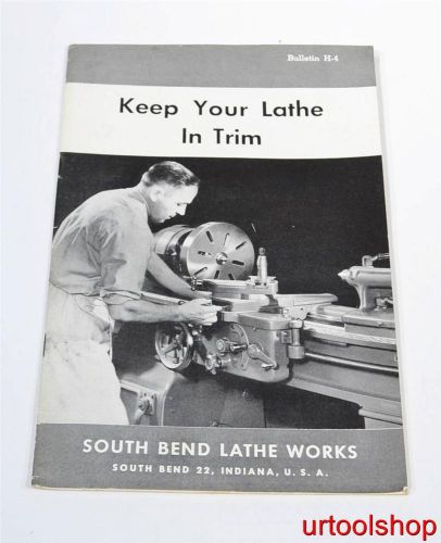 Keep your lathe in trim manual 6767-807 for sale
