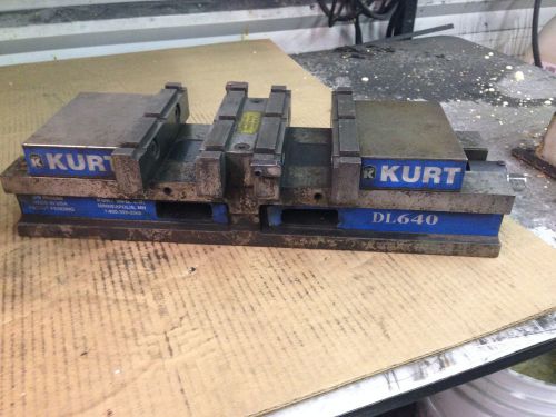 Kurt DL640 Double Machinist Vice Made in America