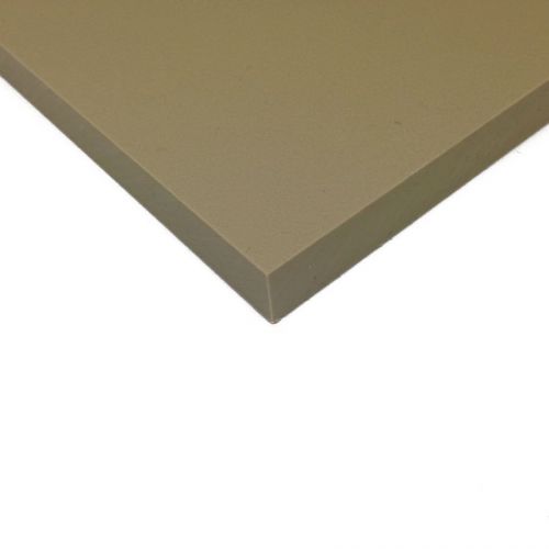 HDPE / Sanatec (Plastic Cutting Board) Tan - 24&#034; x 48&#034; x 1/2&#034; Thick (Nominal)