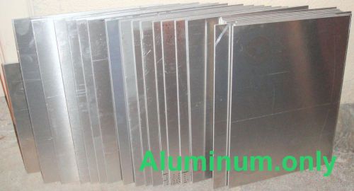 4 pieces aluminum sheet plate .090 3/32&#034; 12x9 3/32 .094 thick &gt;., for sale