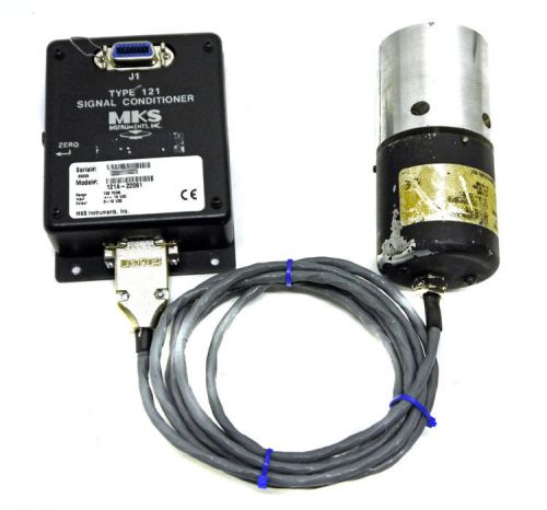 MKS 121A-22061 Absolute Pressure Manometer Vacuum Transmitter 100 Torr 121