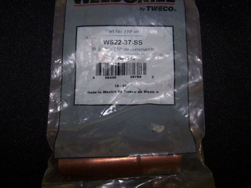 NEW WELDSKILL TWECO  WS22-37-SS 2 pack Nozzles