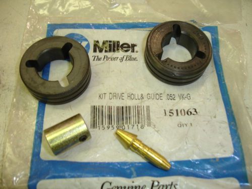 Miller 151-063 Drive Roll Kit  .052  50/60 Series $62 V-Groove  2 ROLL