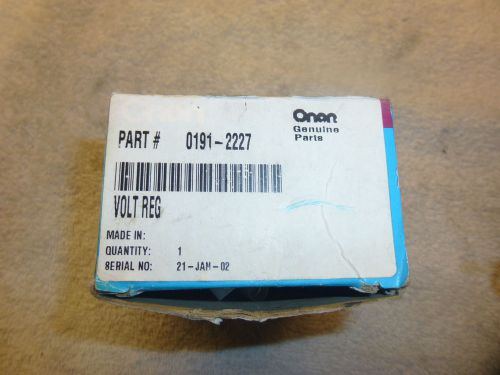 voltage regulator-Onan engines- ONAN #0191-2227  Miller # 064846