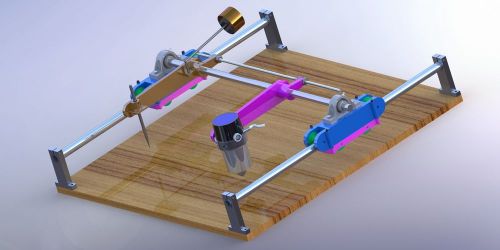DIY Copy Carver Machine 3D Solidworks Plans