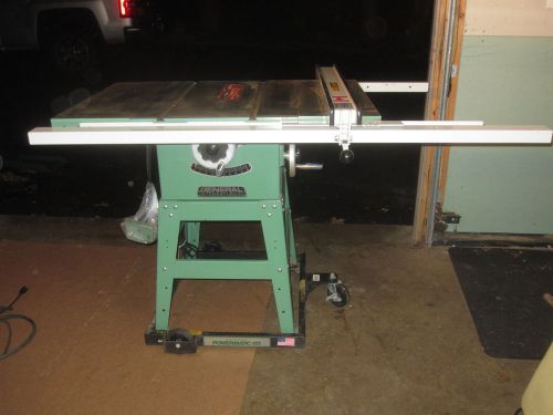 10&#034; General Model 50-185M1 Professional Table Saw (Same class as Unisaw) 2 HP