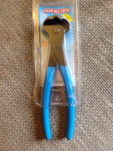 Channellock 357 7&#034; Cutting Pliers New Free Shipping Ready To Ship..