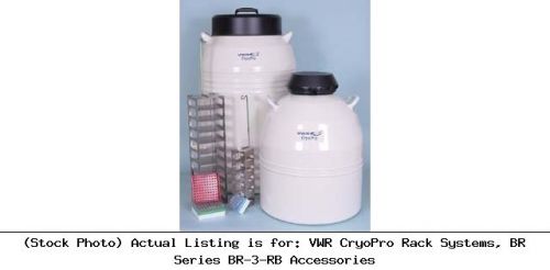 Vwr cryopro rack systems, br series br-3-rb accessories for sale