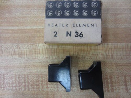 Allen Bradley N36 (Pack of 2) Heater Element
