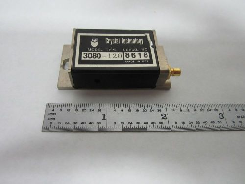 OPTICAL AOM ACOUSTO OPTIC MODULATOR LASER OPTICS LITHIUM NIOBATE BIN#M5-01