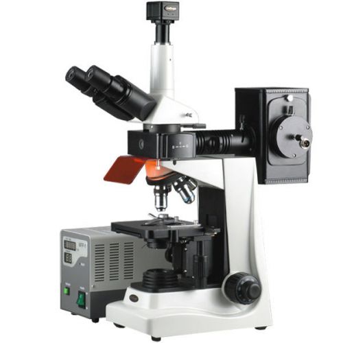 40X-1600X EPI Fluorescence Trinocular Microscope + 10MP Digital Camera