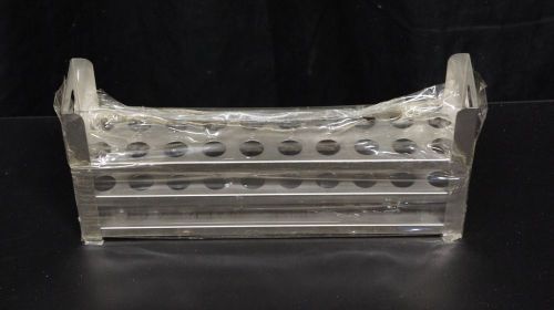 Boekel scientific 1392 stainless steel lab wasserman test tube rack 20 tubes for sale