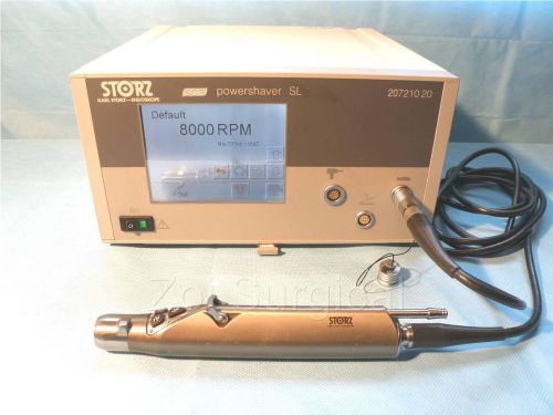 Storz powershaver sl arthroscopy shaver system with 15k handpiece 207210-20 for sale