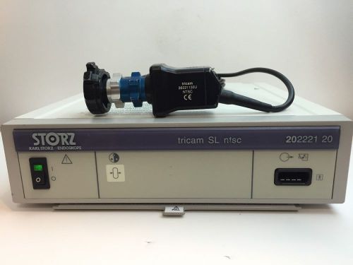 Storz 20222120 Tricam Endoscopy System &amp; 20221130 NTSC Camera Head ENT special