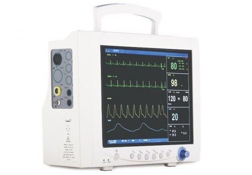 CE&amp;FDA Contec CMS7000 12.1&#039; Patient Monitor  NIBP,SpO2, ECG,Temp, Resp