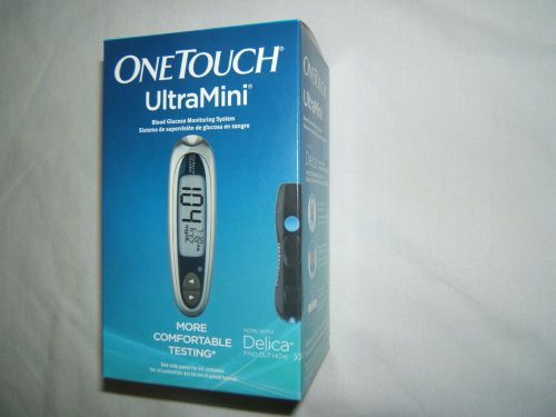 1 new sealed!onetouch ultra mini silver glucose monitoring system strip exp 9/15 for sale