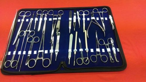 71 pc us military field minor surgery surgical veterinary dental instruments kit for sale