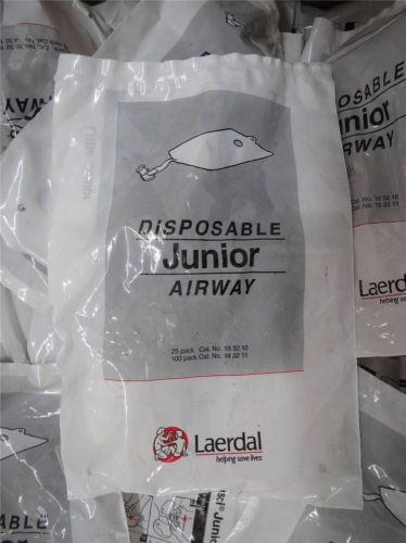 Lot of 99 Disposable Junior Airways Laerdal Medical CPR EMT Resusci Junior