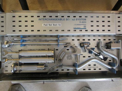 Smith Nephew Interchangeable Sound System Humeral Instrument Tray