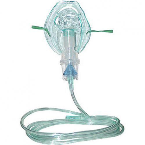 New Nebulizer mask inhalation adult kit aerosol+tube &amp;medication chamber CE mark