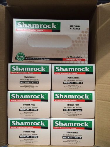 Shamrock nitrile 1 case with 1000 gloves. size&gt; medium $59.95 for sale