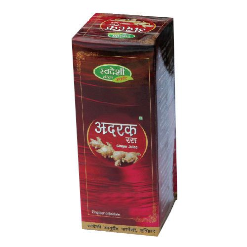 Ayurveda sudh adarak/ginger ras by swadeshi good for health 200ml.pack for sale