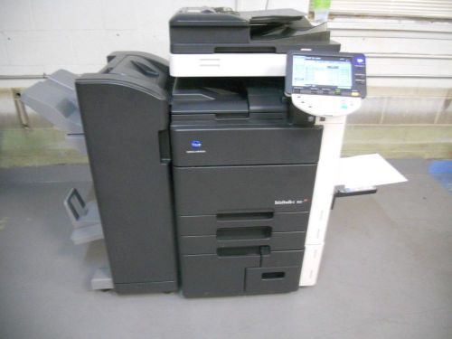 Konica-minolta bizhub c452 45 pg/min color copier/network printer/scanner system for sale
