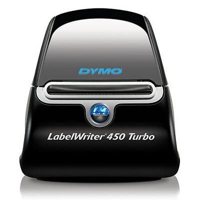 Dymo LabelWriter 450 Turbo Label Thermal Printer &amp; FREE one Roll of Labels