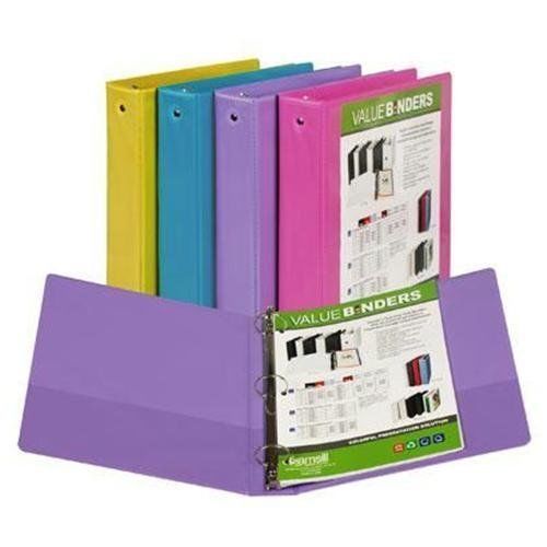 Samsill i28599 econ view binder fash 1.5&#034; 4pk for sale