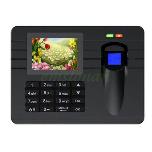 Biometric fingerprint attendance time clock +tcp/ip + usb + id card reader us for sale