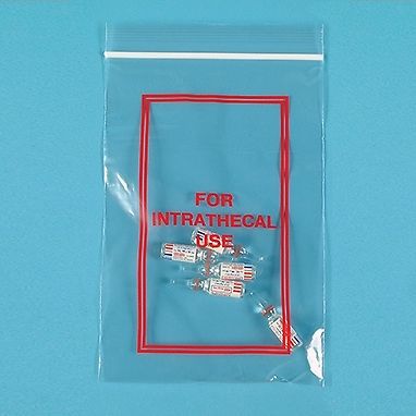 For Intrathecal Use Reclosable Bag, 6 x 9