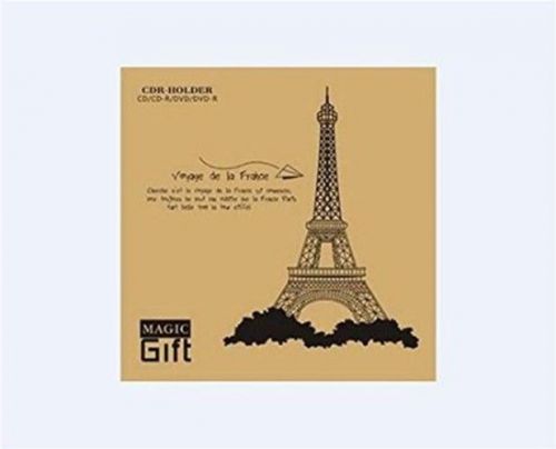 Creative Design Paper CD sleeves CD case 100pcs-iron tower