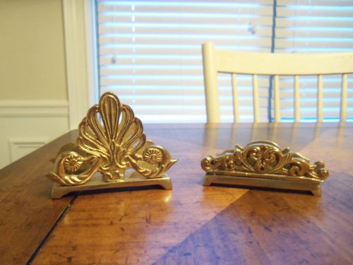 Solid Brass Business Card Holders(2)
