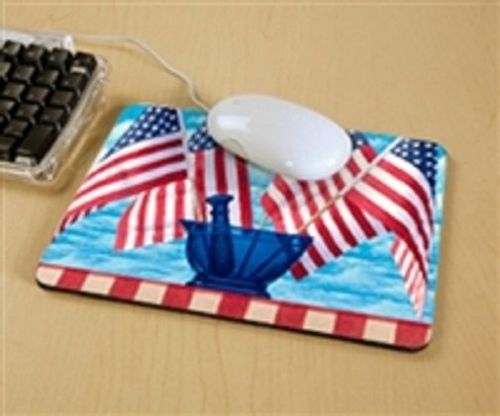 Health Care Logistics PF544 Patriotic Mortar and Pestle Mouse Pad-1 Each