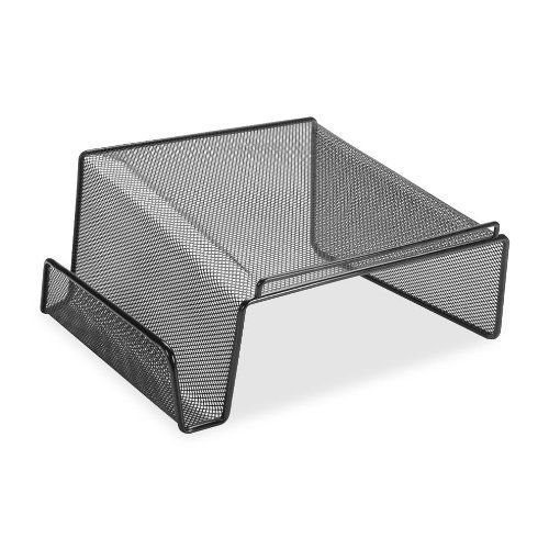 Lorell Angled Height Mesh Phone Stand - 11.1&#034; X 10.1&#034; X 5.3&#034; - Steel (llr84155)