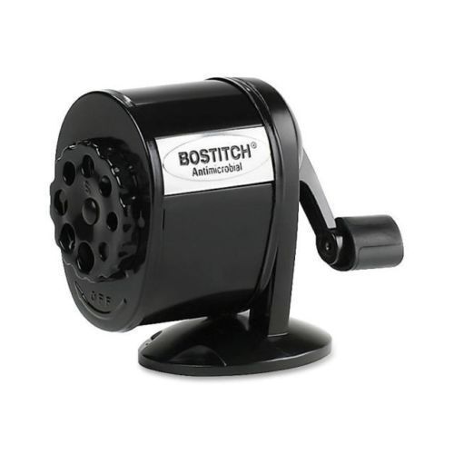 Stanley bostitch table-mount/wall-mount antimicrobial manual pencil sharpener for sale