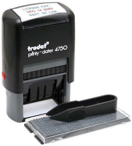 U.s. stamp &amp; sign do-it-yourself self-inking stamp - date stamp - 1&#034; x (uss5916) for sale