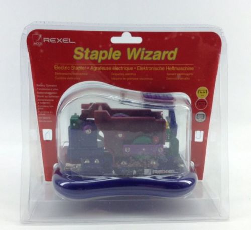 NEW Rexel Acco Staple Wizard Electric Stapler Rare Hard To Find  FREE SHIPPING!
