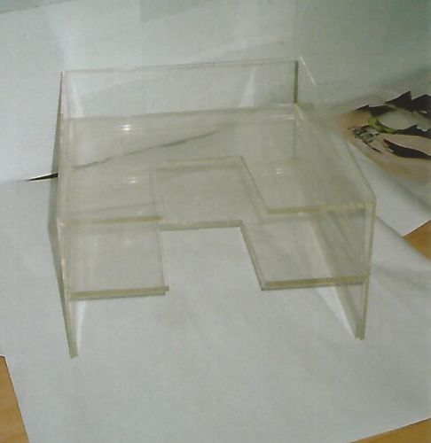 MUJI - two acrylic desktop paper trays