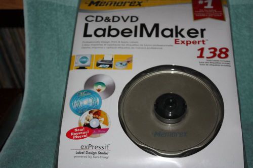 Memorex CD &amp; DVD LabelMaker Expert - Model 138