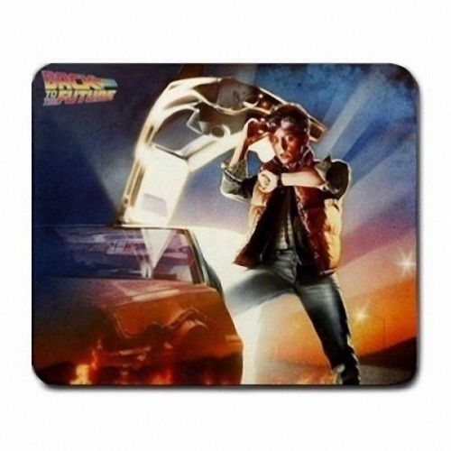 Back to the Future Marty McFly Delorean Doc Brown photo Mouse Pad Mats Mousepad