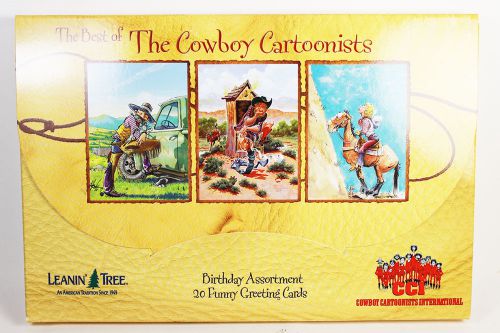 Leanin Tree The Best of The Cowboy Cartoonists Greeting Card Assortment
