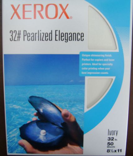 Xerox Paper - Pearlized Elegance 32# - 50 sheets - Shimmery Finish  - REDUCED!!!