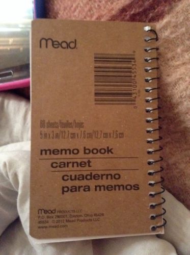 Mead Westvaco 45534 Memo Book
