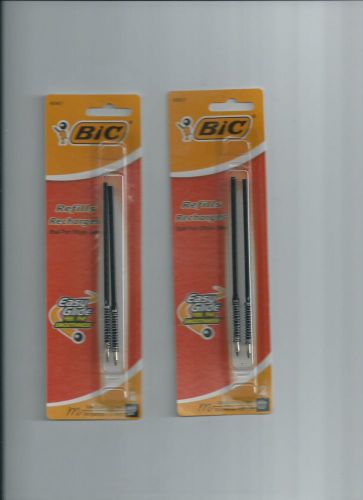 Bic Pen 4 inch fillers w/spring Two 2-packs